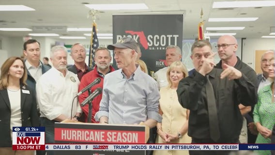Sen. Scott warns Floridians to 'get the hell out'
