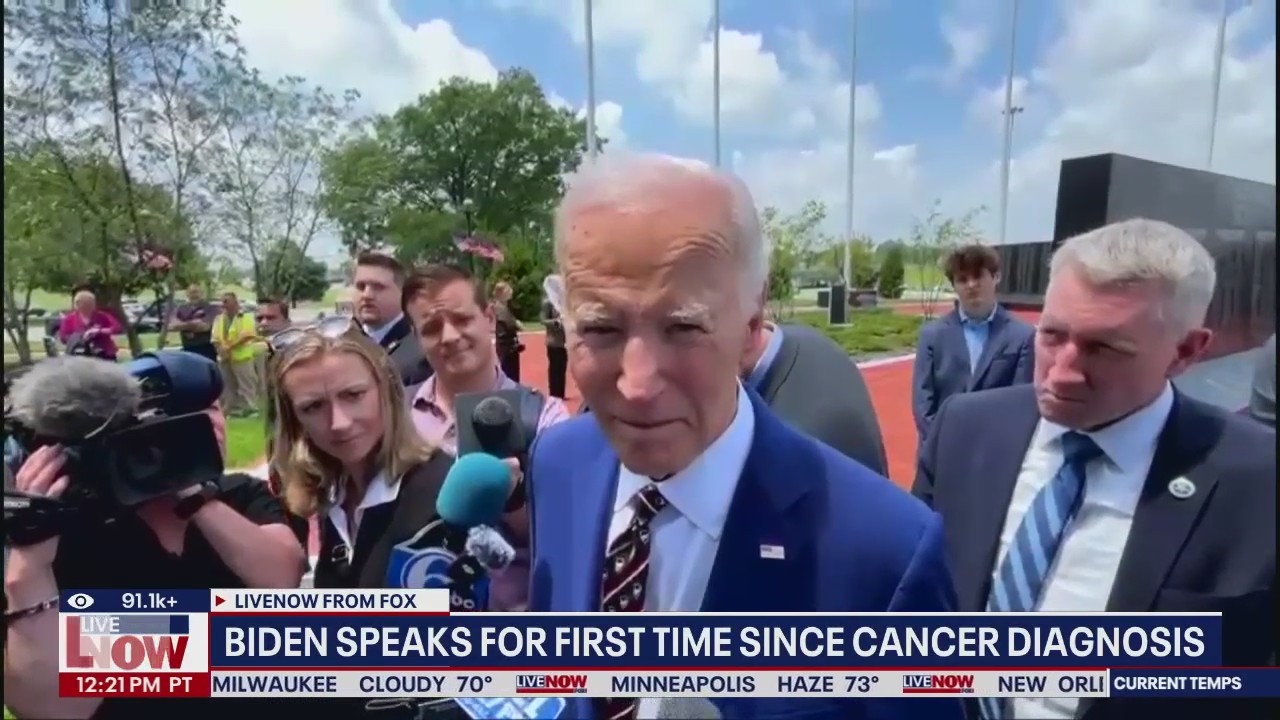 WATCH: Biden answers question about mental decline