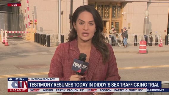 Testimony resumes in Diddy's trial