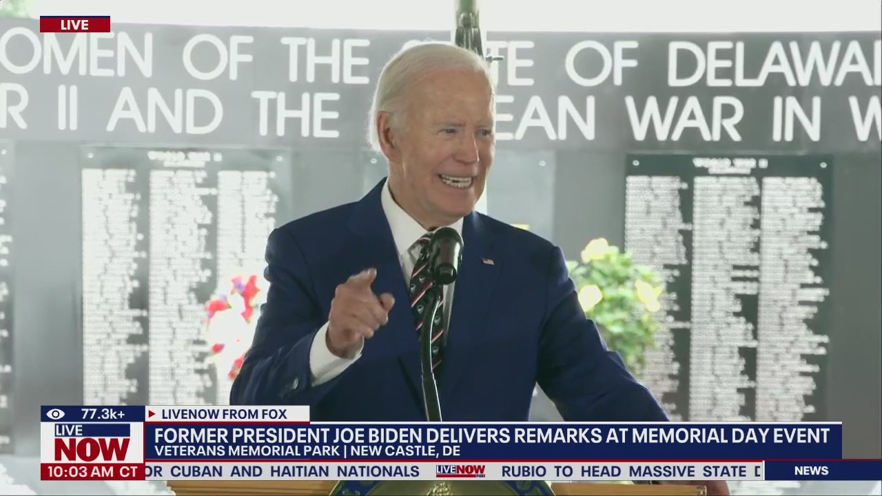 Biden's first remarks since prostate cancer diagnosis