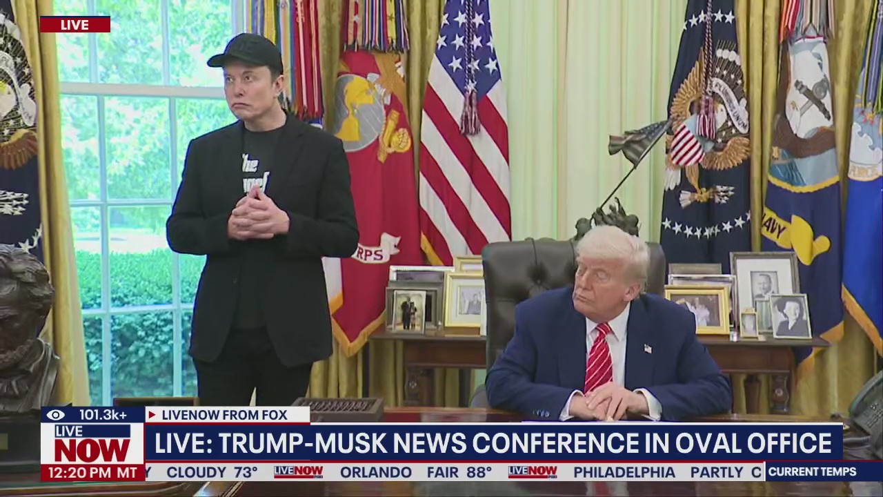 WATCH full Trump-Musk Oval Office news conference
