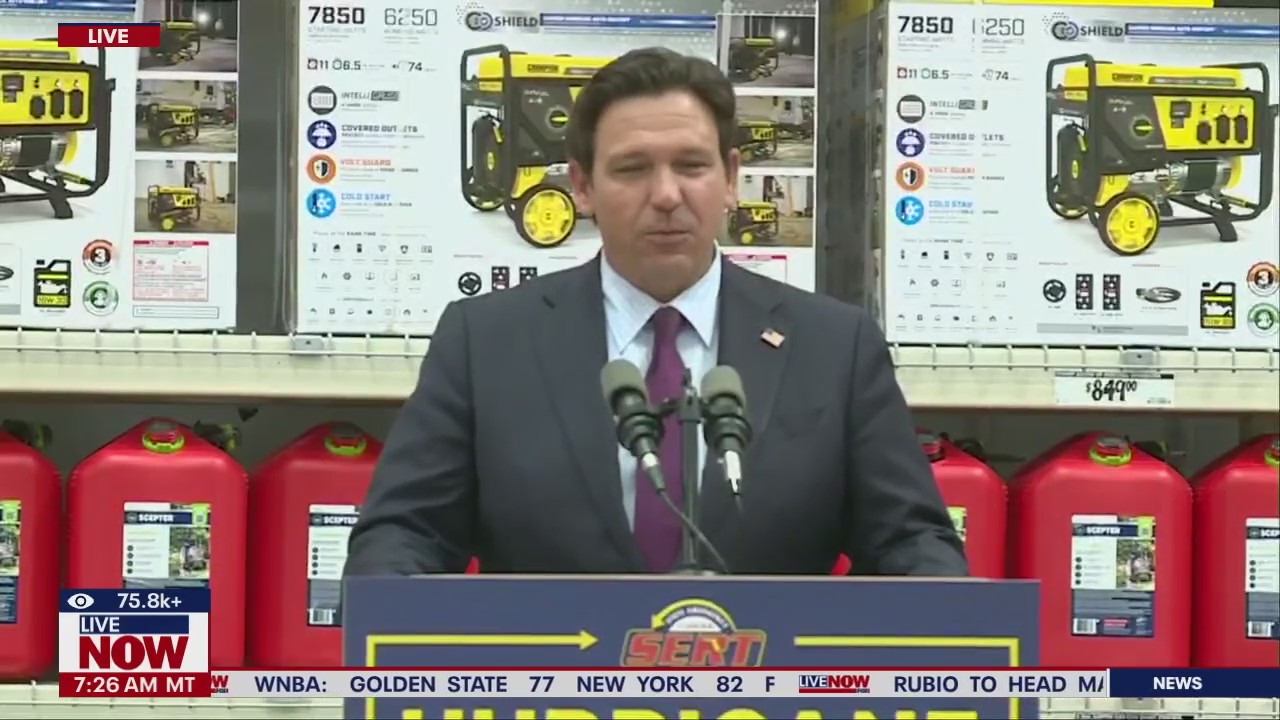 DeSantis speaks ahead of 2025 hurricane season