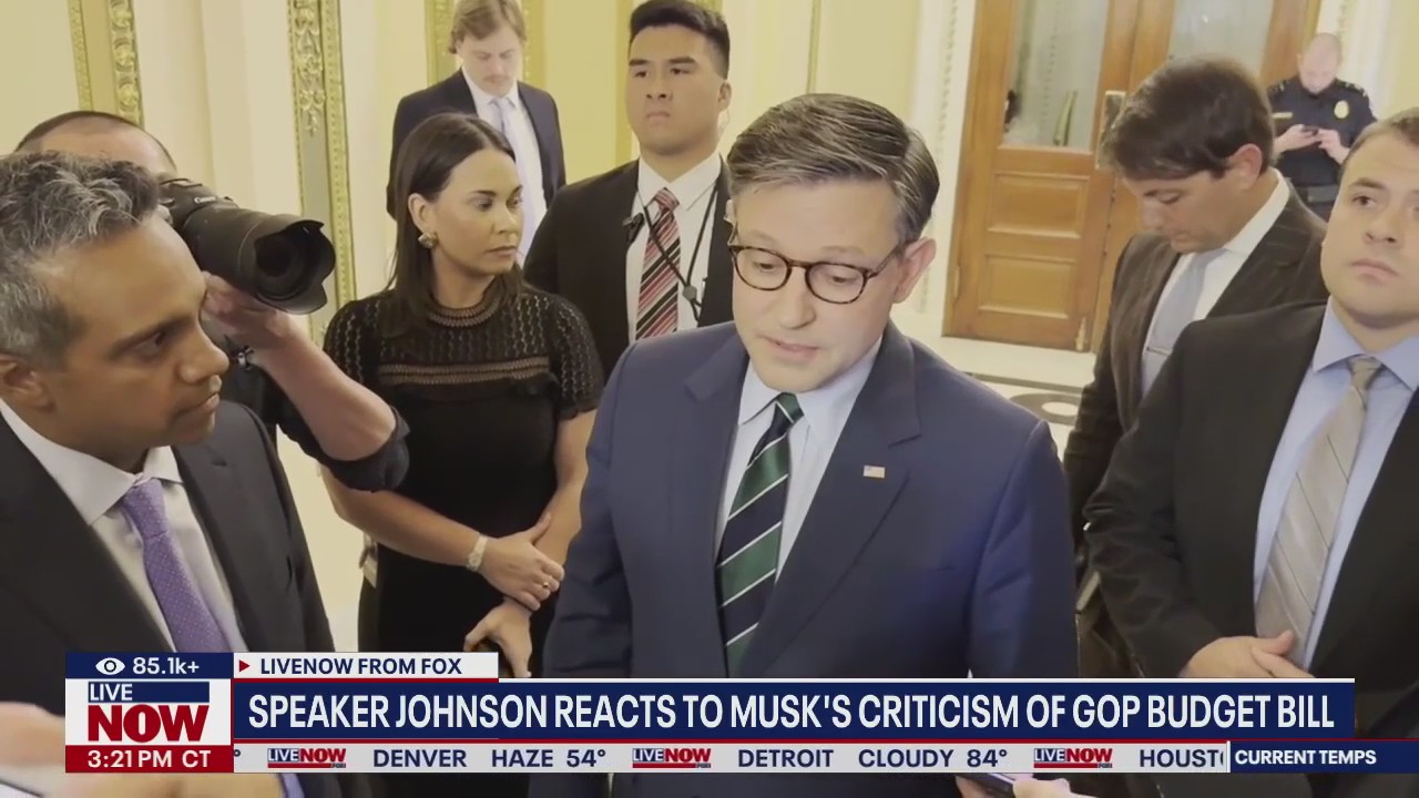 Johnson: Musk 'terribly wrong' over bill criticism