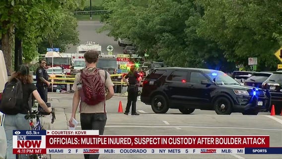 Multiple injured in Boulder 'terror attack'