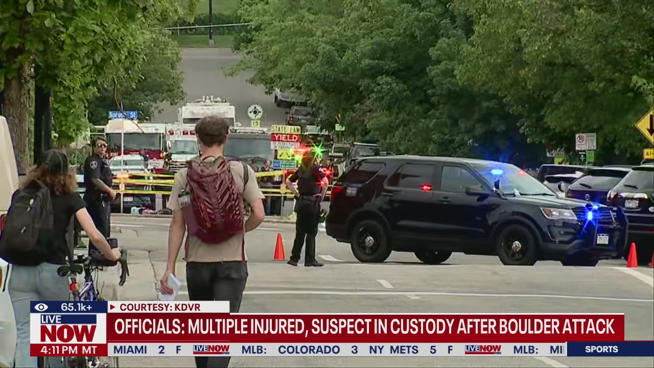 Multiple injured in Boulder 'terror attack'