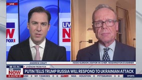 Putin tells Trump he?ll respond to Ukraine strikes