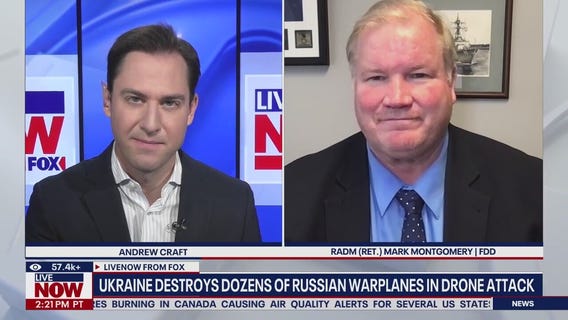 Ukraine destroys Russian warplanes in drone attack