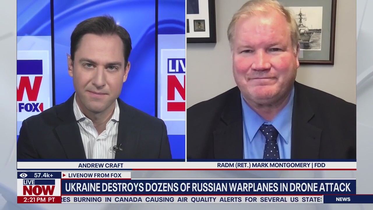 Ukraine destroys Russian warplanes in drone attack