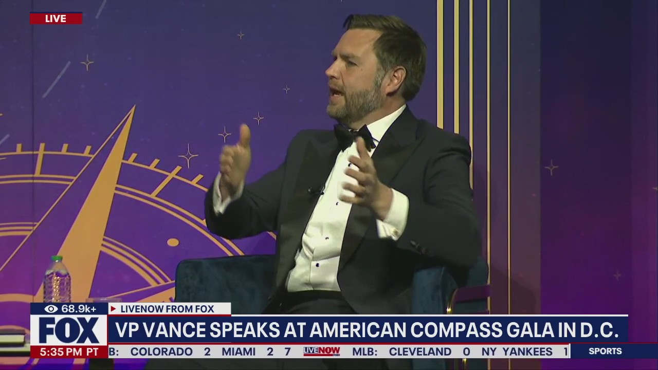 VP Vance speaks at American Compass Gala in D.C.