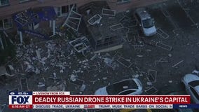 Deadly Russian drones strike Ukraine's captial
