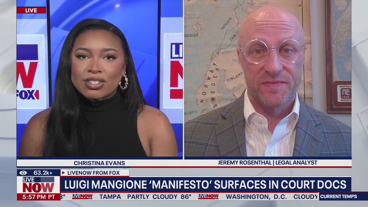 Luigi Mangione ?manifesto? surfaces in court docs