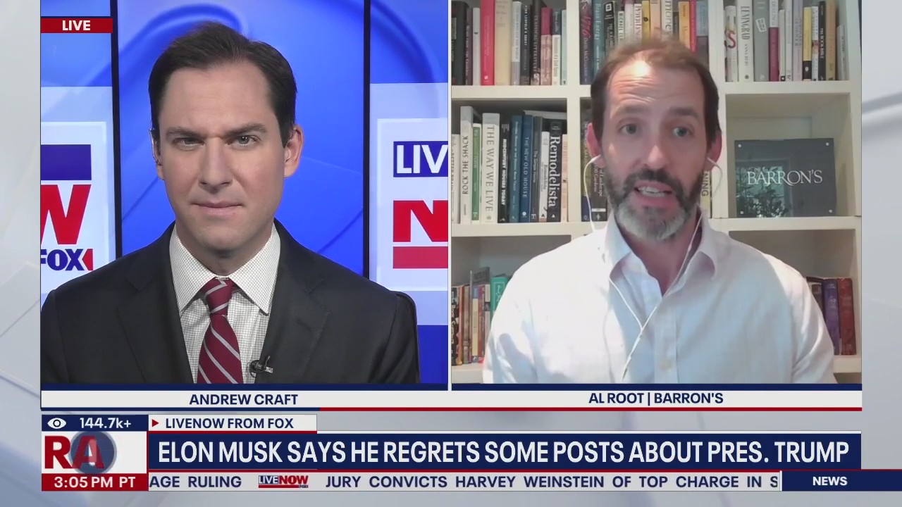 Musk says he regrets some posts about Pres. Trump