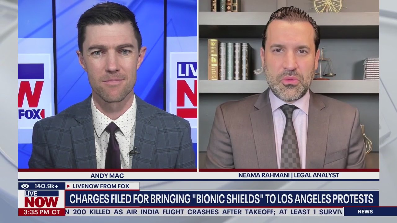 Charges for bringing bionic shields to L.A. protests