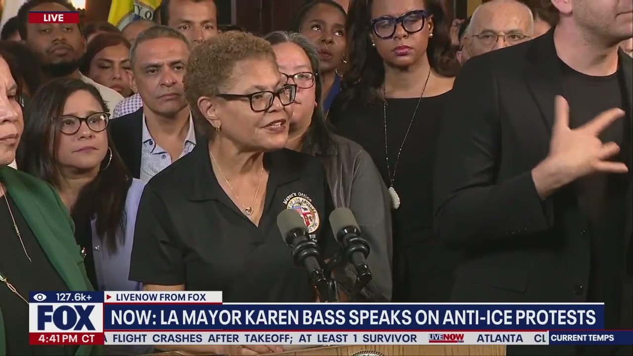 LA Mayor Bass says she doesn't recognize Sec. Noem