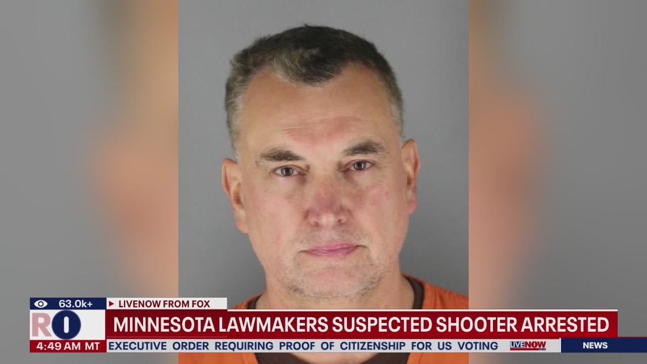 Minnesota lawmakers suspected shooter arrested