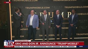 Eric and Don Trump announce "Trump Mobile"