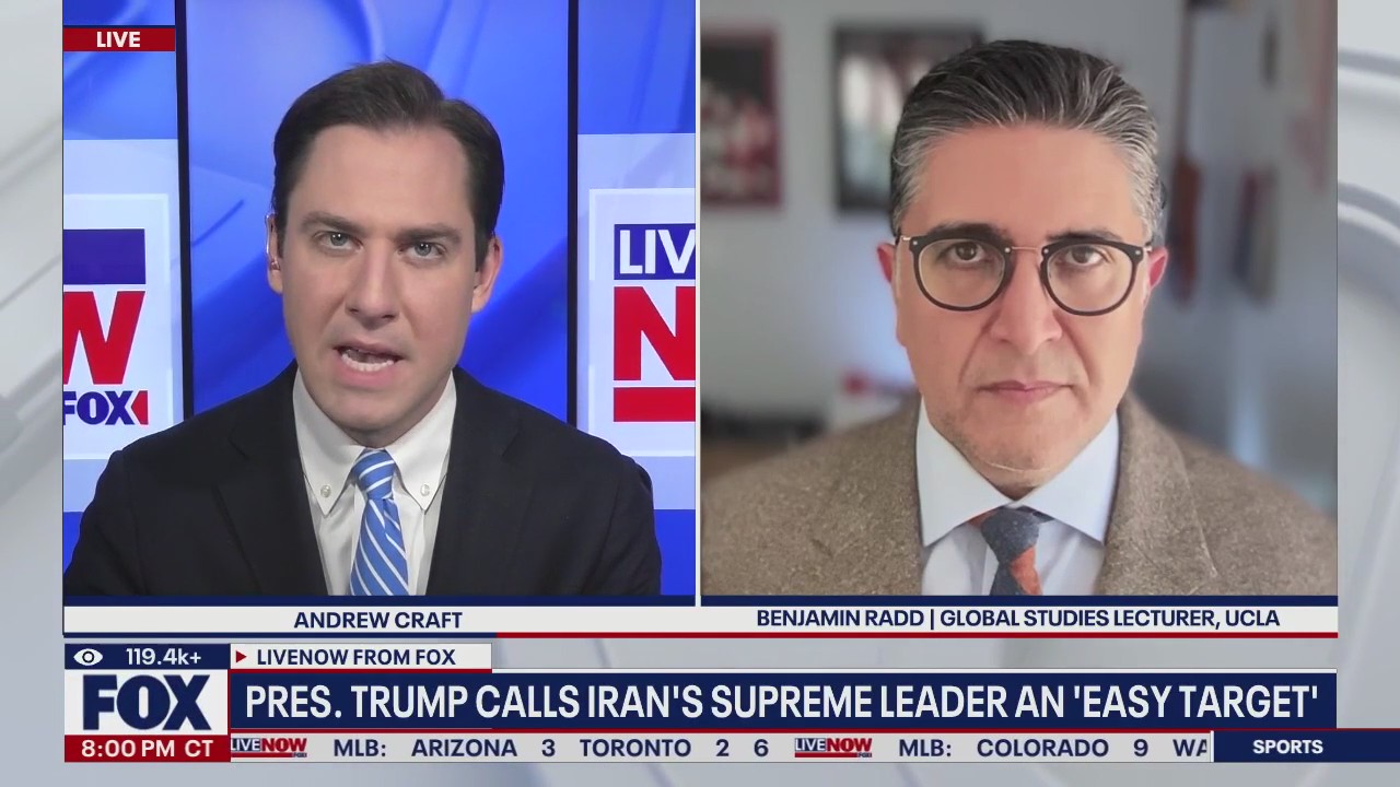 Trump calls Iran's supreme leader an 'easy target'