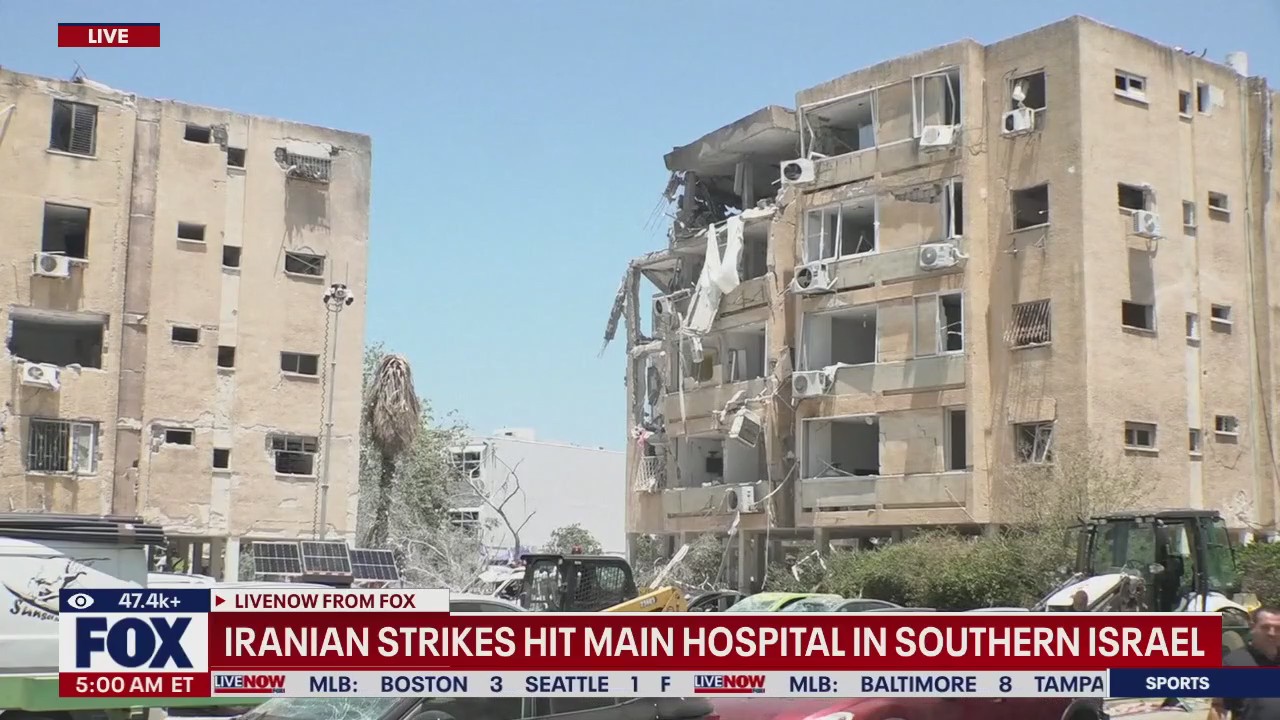 Iran strikes key Israeli hospital