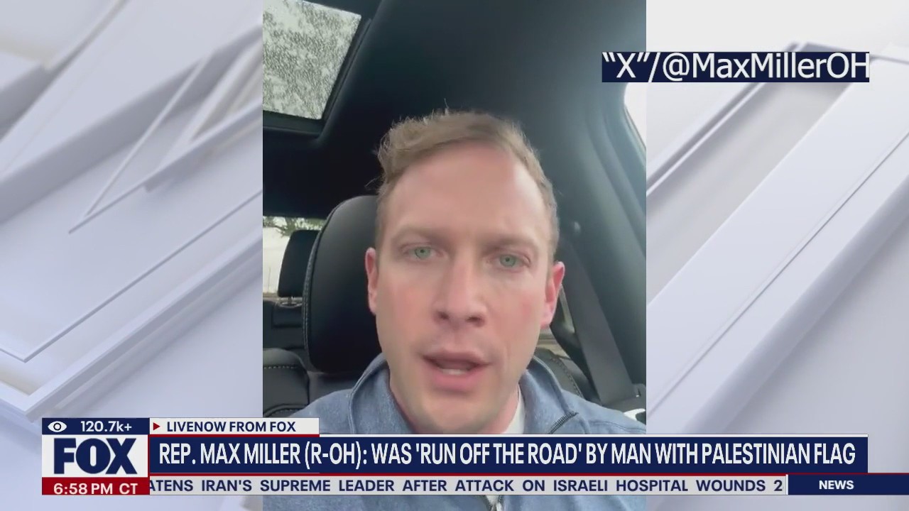 GOP congressman says he was run off the road