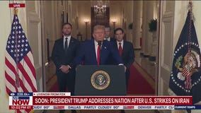 Trump addresses nation after strikes on Iran