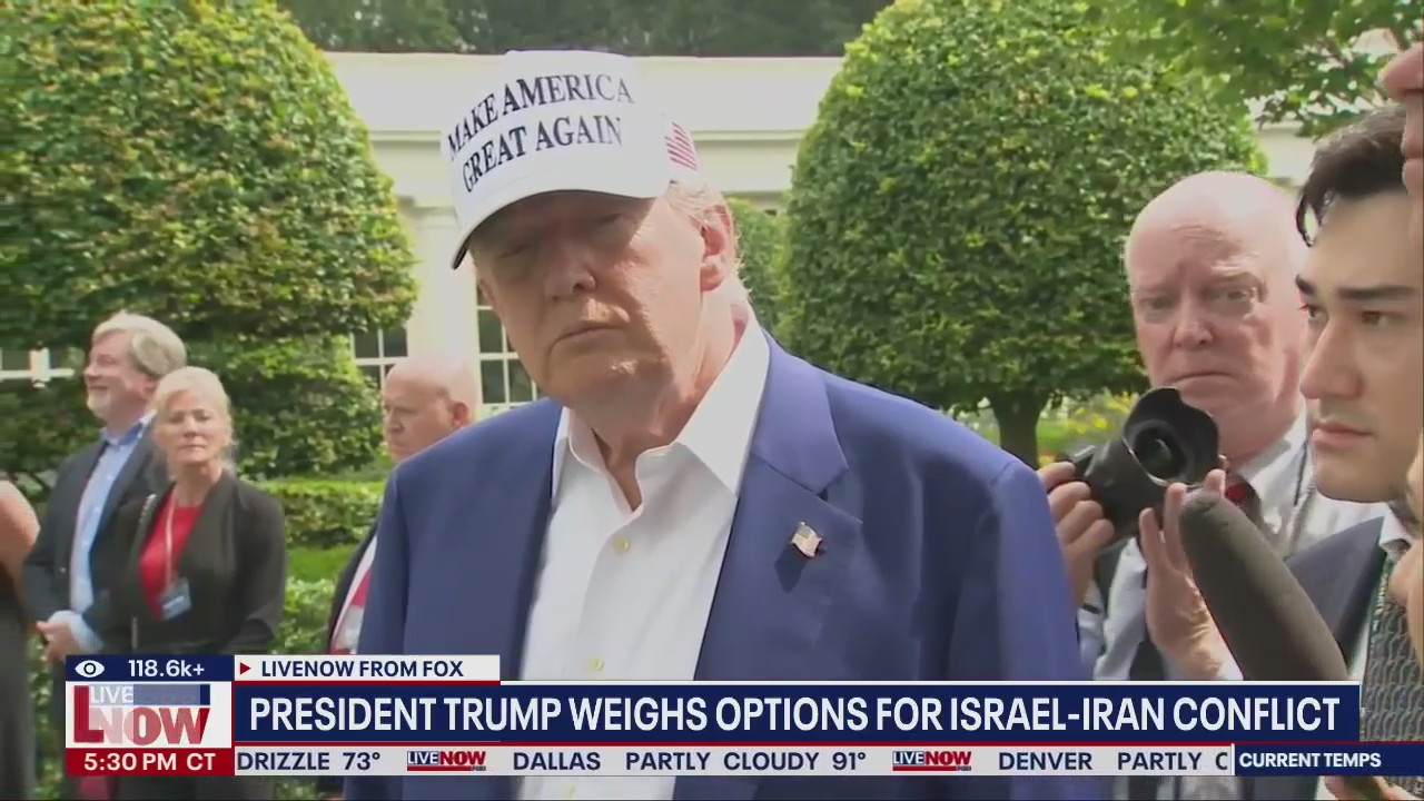 President Trump considers strike on Iran