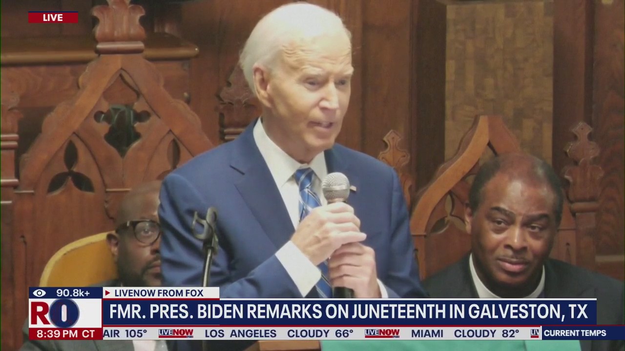 Biden remarks at Juneteenth event in Galveston, Texas