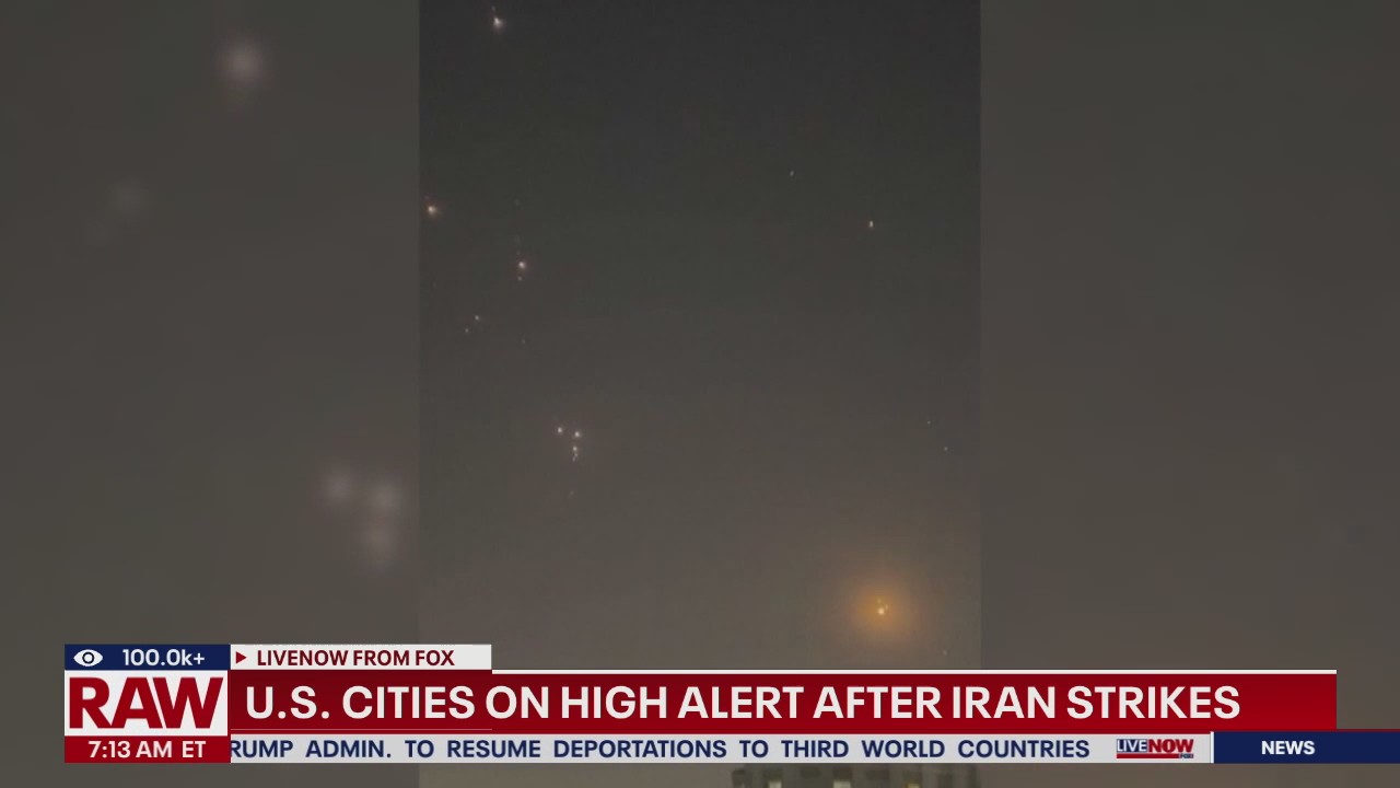 U.S cities on high alert after Iran strikes
