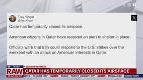 Qatar temporarily closes its airspace