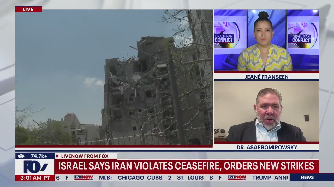Israel accuses Iran of violating ceasefire