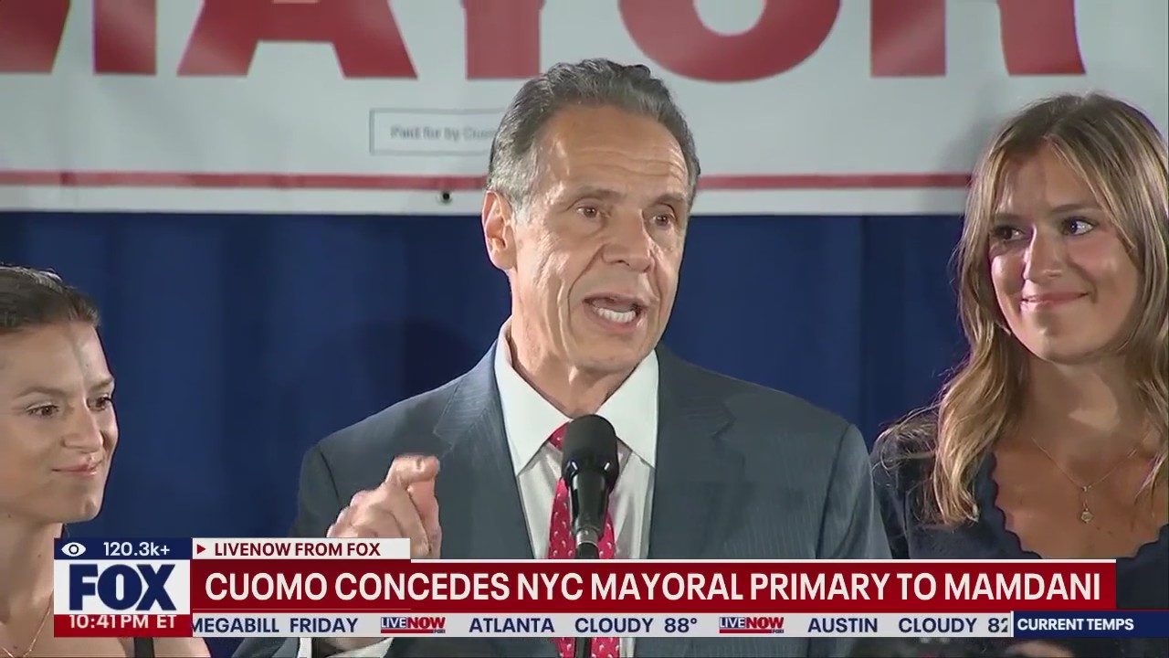 Cuomo concedes NYC mayoral primary to Mamdani