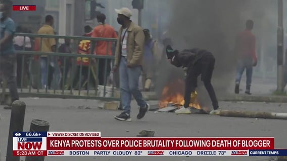 Kenyans protest against police brutality