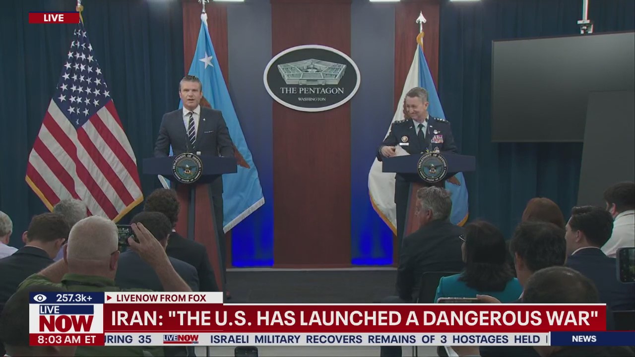 Pentagon details operation "midnight hammer"