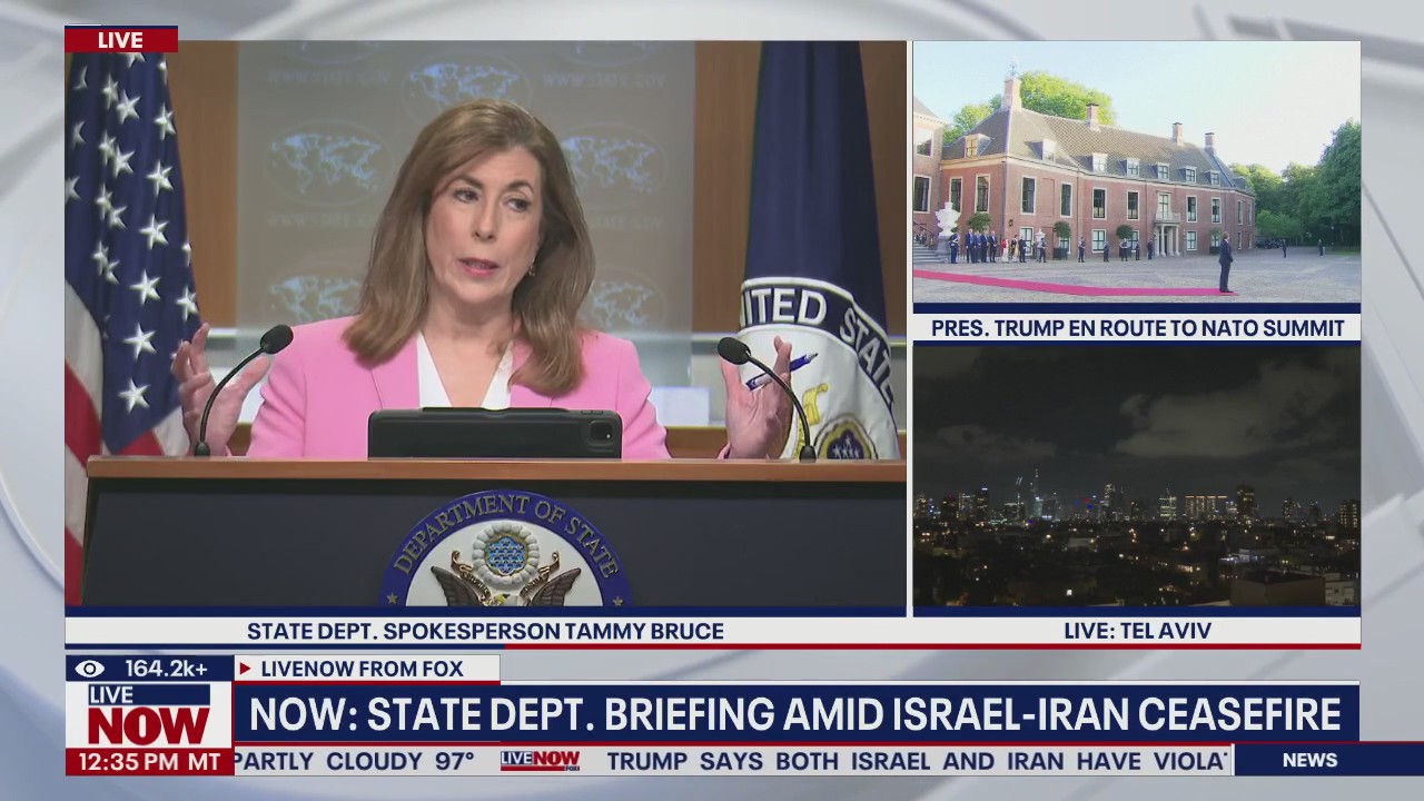 State Dept. briefing amid Israel-Iran ceasefire