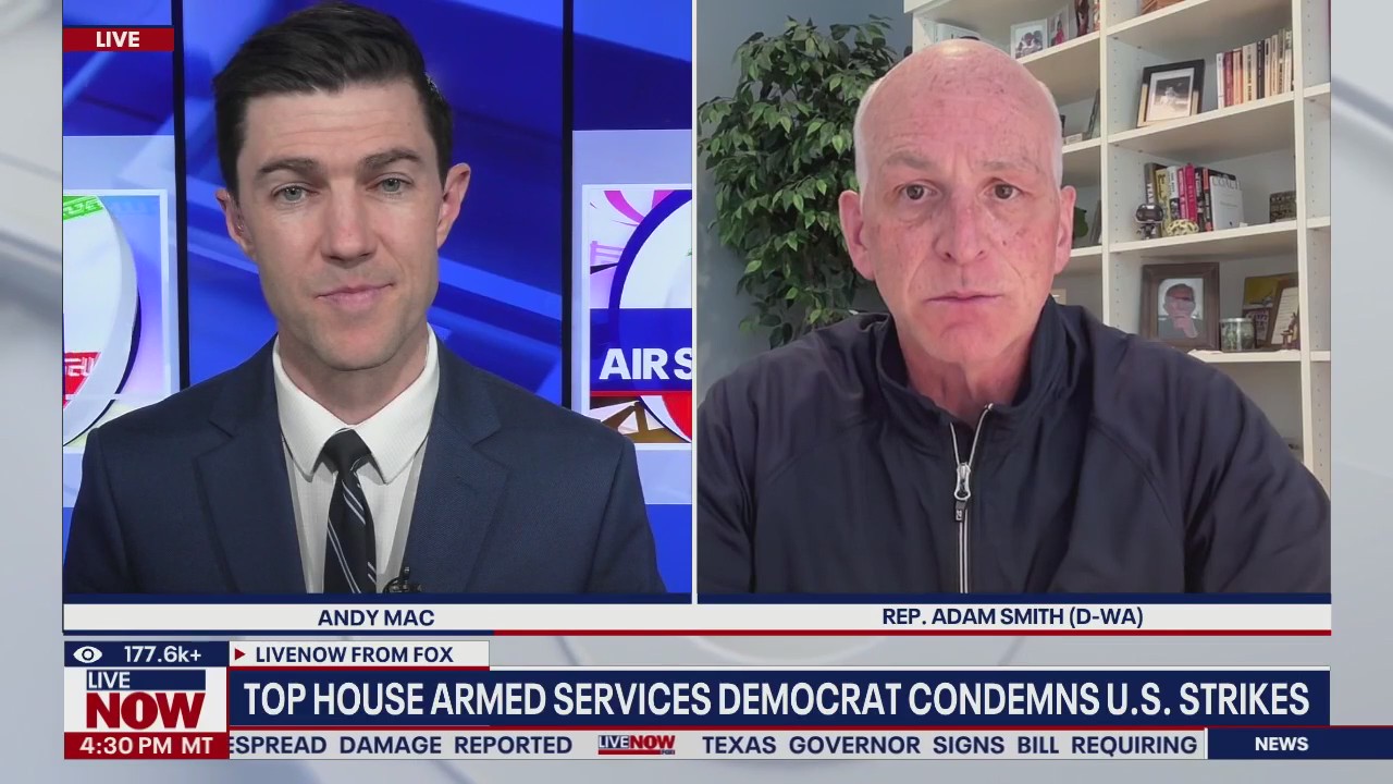 Rep. Adam Smith (D-WA) condemns U.S. strikes on Iran