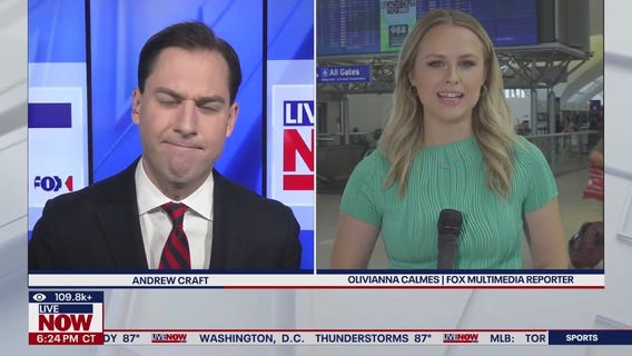 Summer travel with increased air traffic in the U.S.