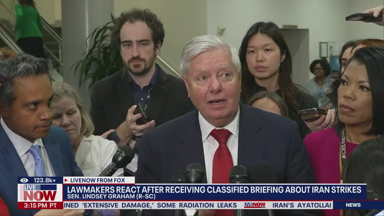 Sen. Graham reacts to strikes on Iran nuclear sites