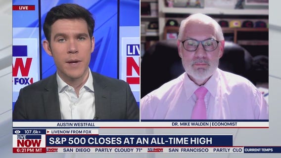 S&P 500 hits new record, Dow jumps over 400 points