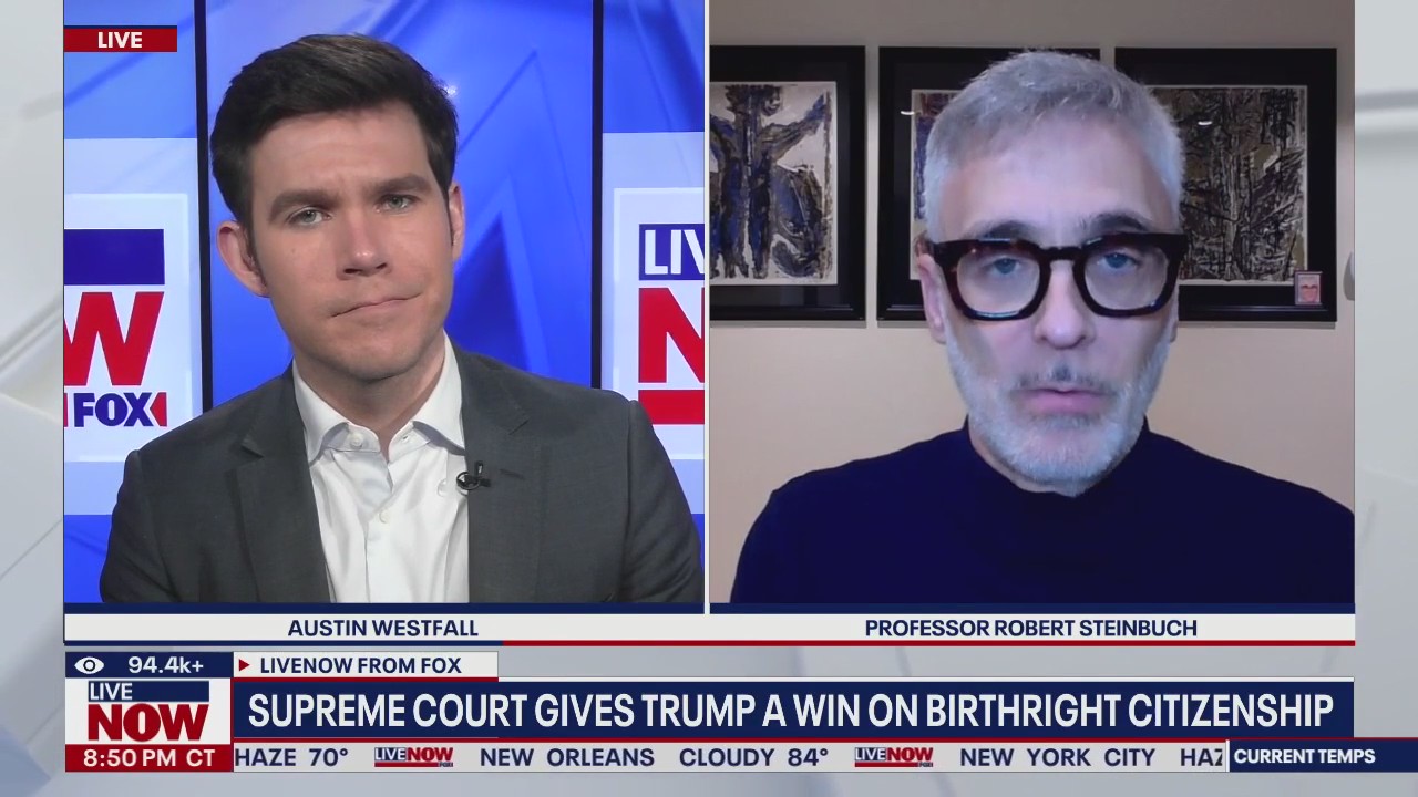SCOTUS gives Trump a win on birthright citizenship | LiveNOW from FOX
