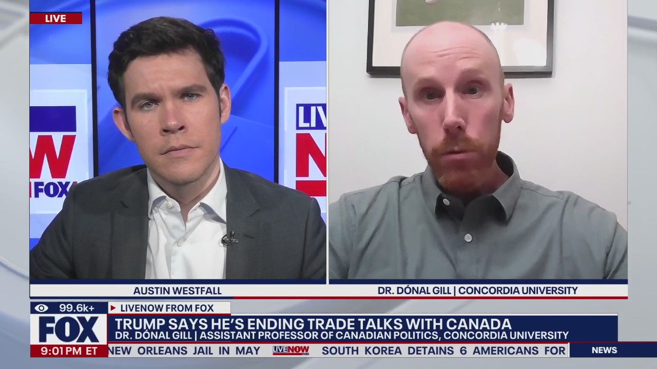 Trump says he?s ending trade talks with Canada