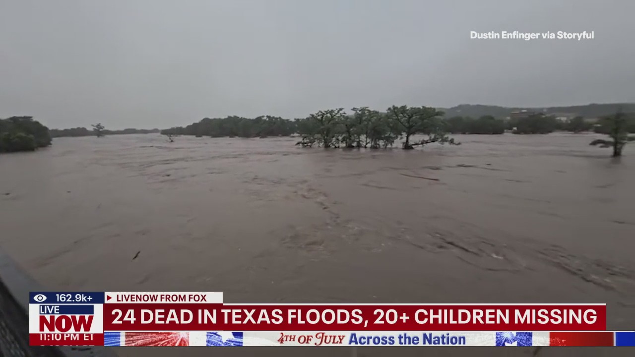 Texas flooding death toll rises to 24