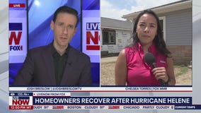 Homeowners recover after Hurricane Helene