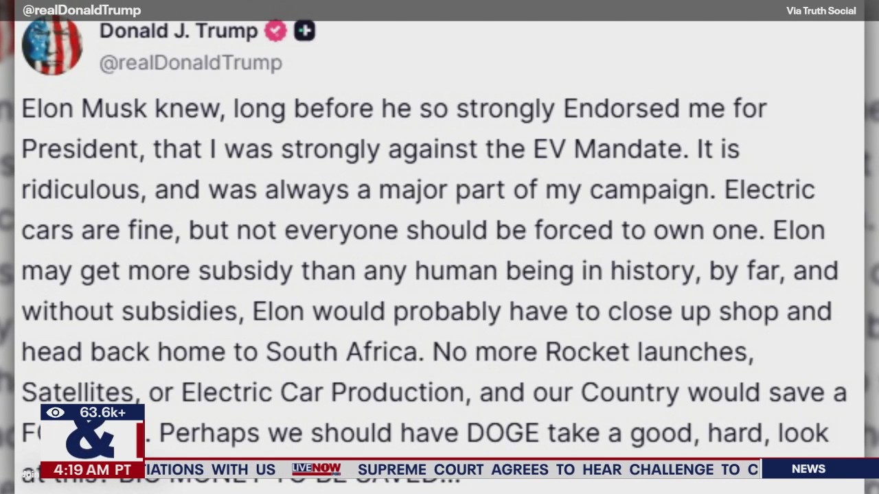 Musk calls for new party, slams Trump's megabill