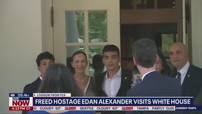 Freed hostage Edan Alexander visits White House