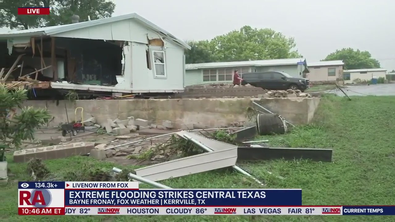 Extreme flooding strikes Central Texas