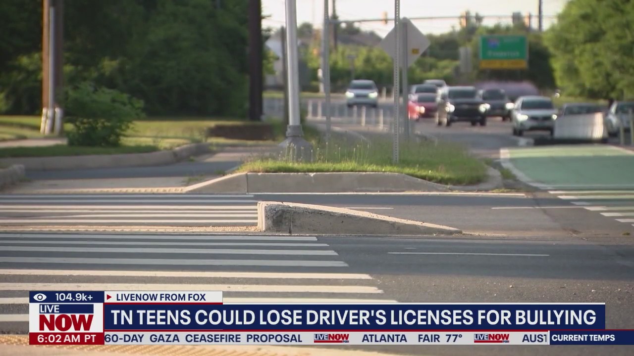 TN teens could lose driver's licenses for bullying