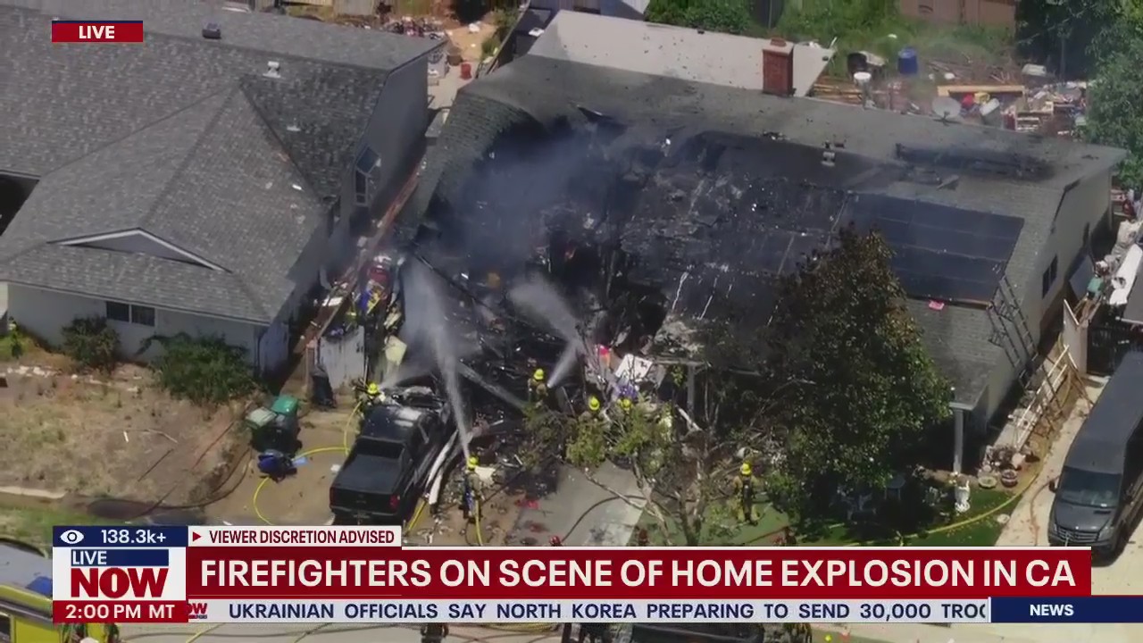 Fatal home explosion in California