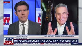 June jobs report and Trump's tax bill