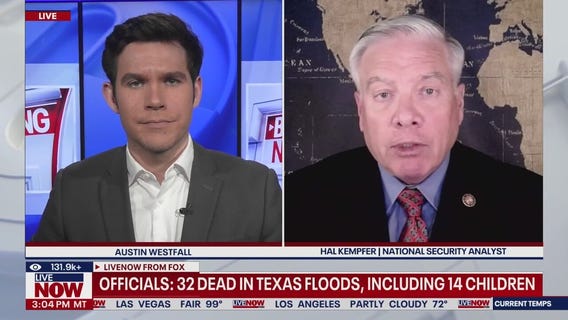 Texas floods: 32 dead, including 14 children