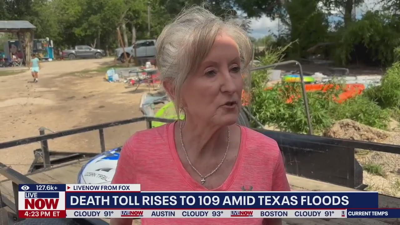 Texas floods: death toll rises to 109