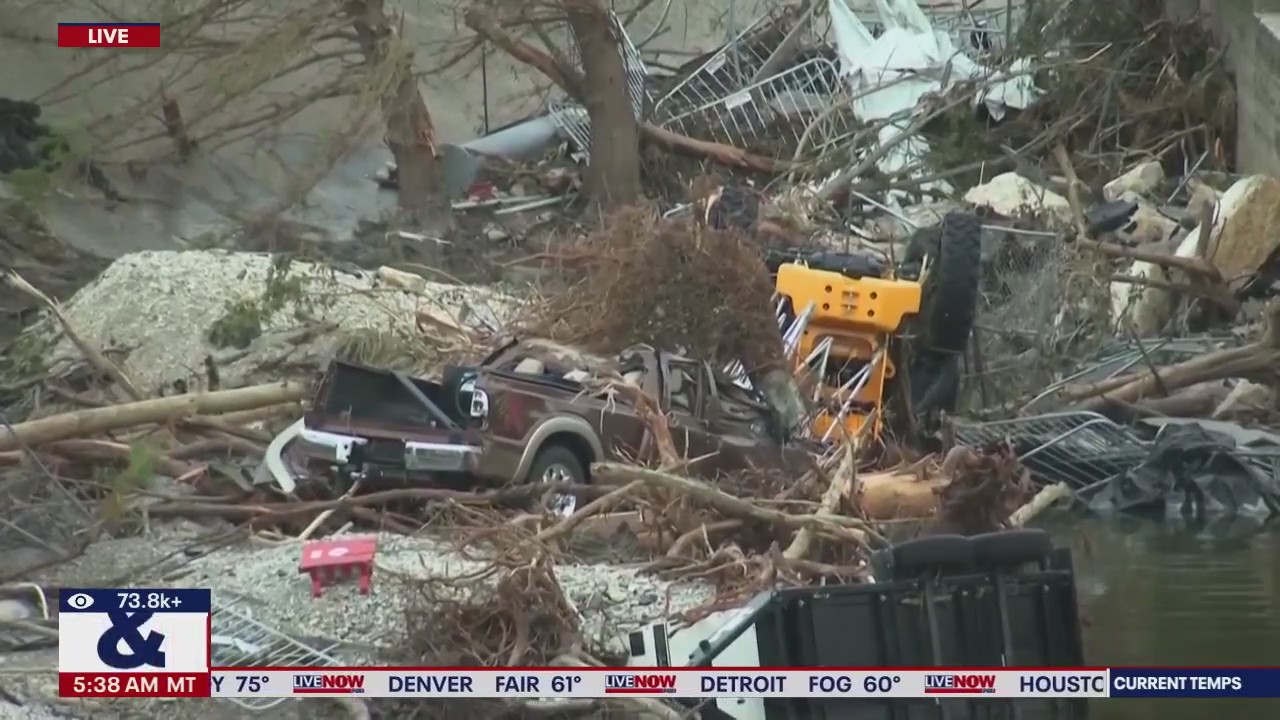 A look at severe flood damages in Texas